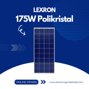 175W POLİKRİSTAL GÜNEŞ PANELİ
