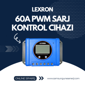 60A PWM ŞARJ KONTROL CİHAZI