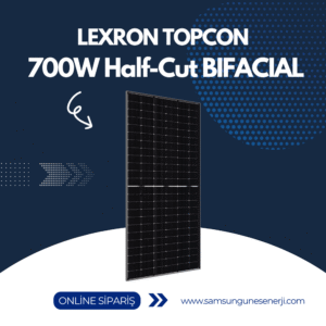 700W HALF-CUT BF GÜNEŞ PANELİ