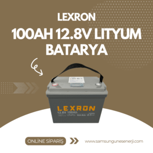 100AH 12.8V LİTYUM BATARYA
