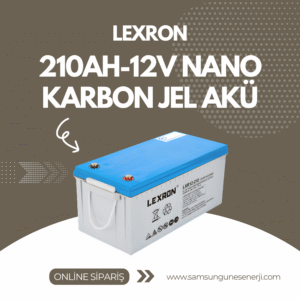 210AH-12V NANO-KARBON JEL AKÜ