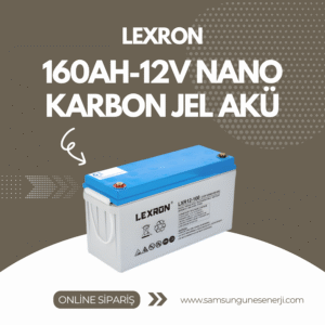 160AH-12V NANO-KARBON JEL AKÜ