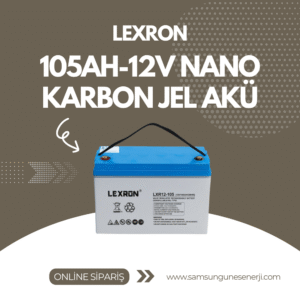 105AH-12V NANO-KARBON JEL AKÜ