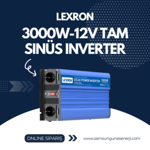 3000W-12V TAM SİNÜS İNVERTER