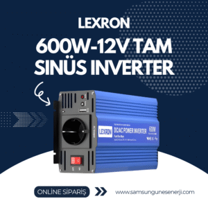 600W-12V TAM SİNÜS İNVERTER