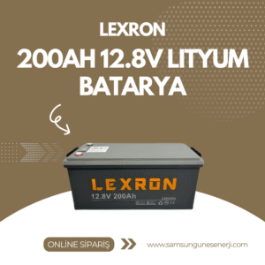 200AH 12.8V LİTYUM BATARYA