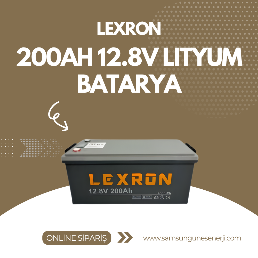 200AH 12.8V LİTYUM BATARYA