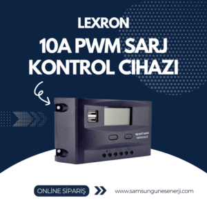 10A PWM ŞARJ KONTROL CİHAZI