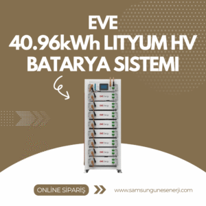 40.96kWh LİTYUM HV BATARYA SİSTEMİ