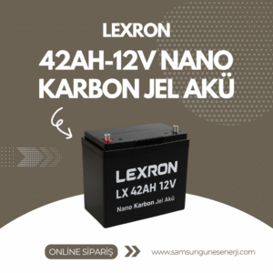 42AH-12V NANO-KARBON JEL AKÜ