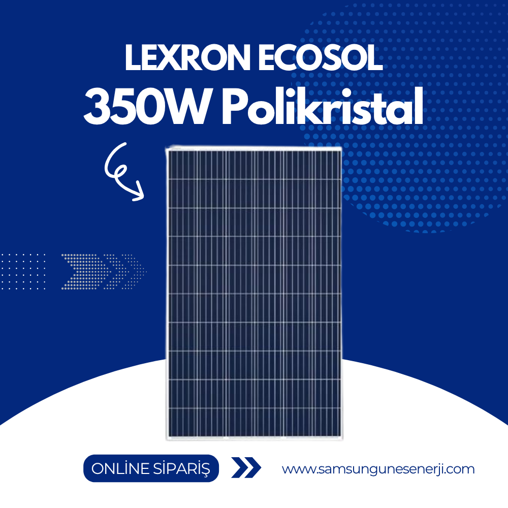 350W POLYKRISTAL GÜNEŞ PANELİ