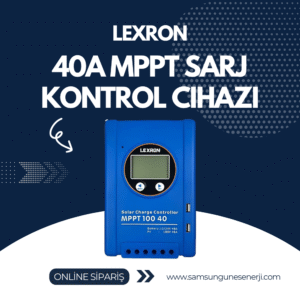 40A MPPT ŞARJ KONTROL CİHAZI