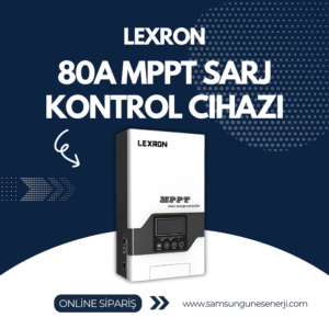 80A MPPT ŞARJ KONTROL CİHAZI