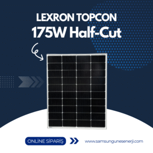 175W HALF-CUT MONO GÜNEŞ PANELİ