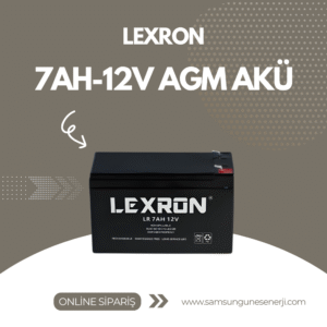 LEXRON 7AH-12V AGM AKÜ