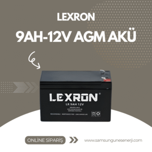 LEXRON 9AH-12V AGM AKÜ