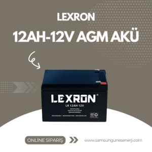 LEXRON 12AH-12V AGM AKÜ