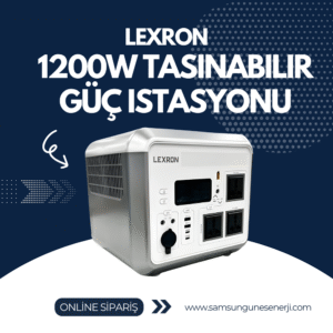 1200W TAŞINABİLİR GÜÇ İSTASYONU