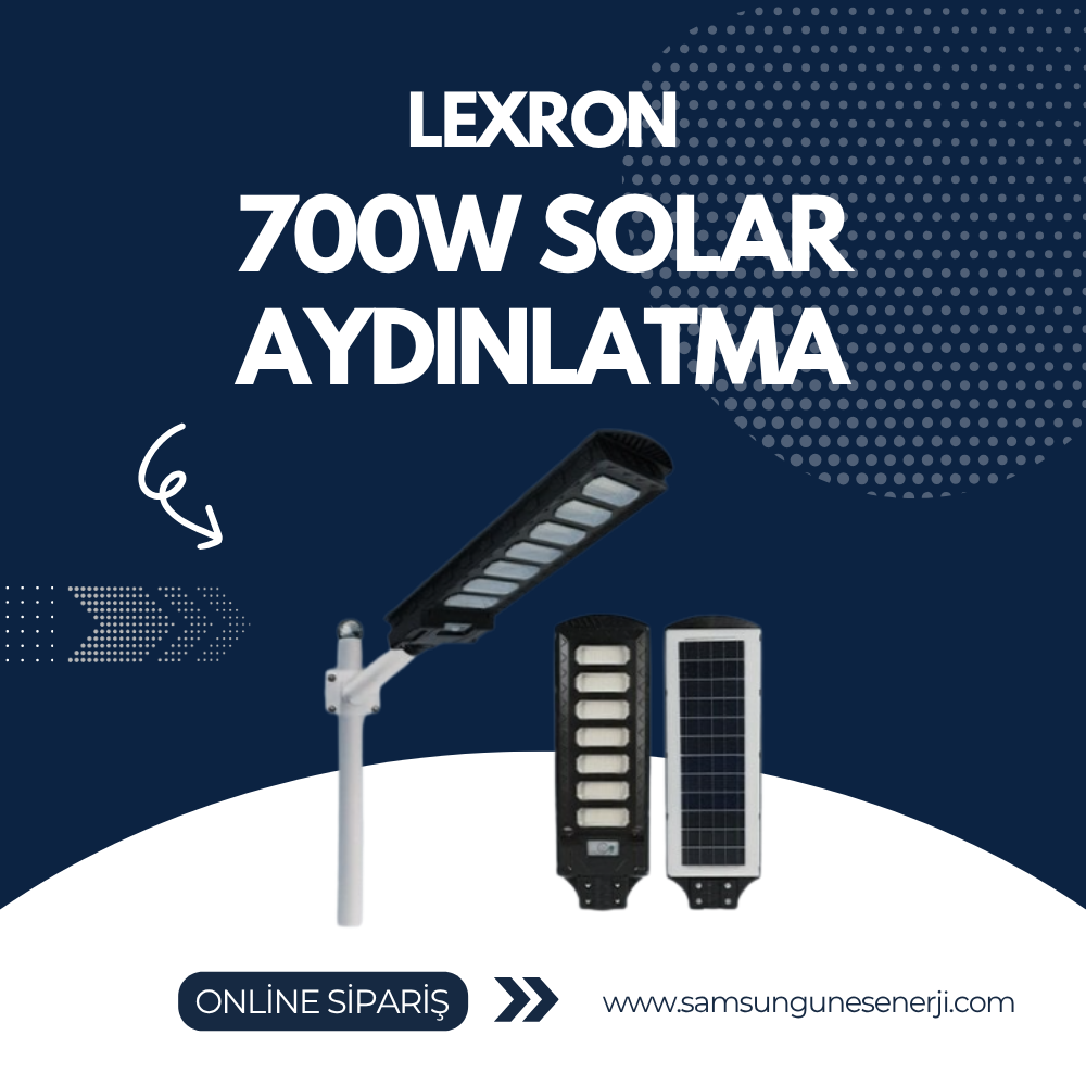 LEXRON 700W SOLAR AYDINLATMA