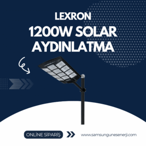 LEXRON 1200W SOLAR AYDINLATMA