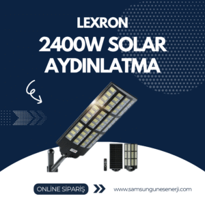 LEXRON 2400W SOLAR AYDINLATMA