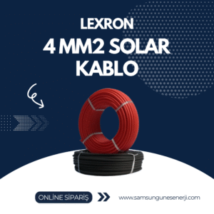 LEXRON 4mm2 SOLAR KABLO