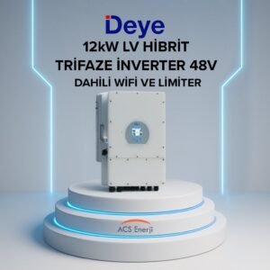 12 KW HİBRİT TRİFAZE İNVERTER LV