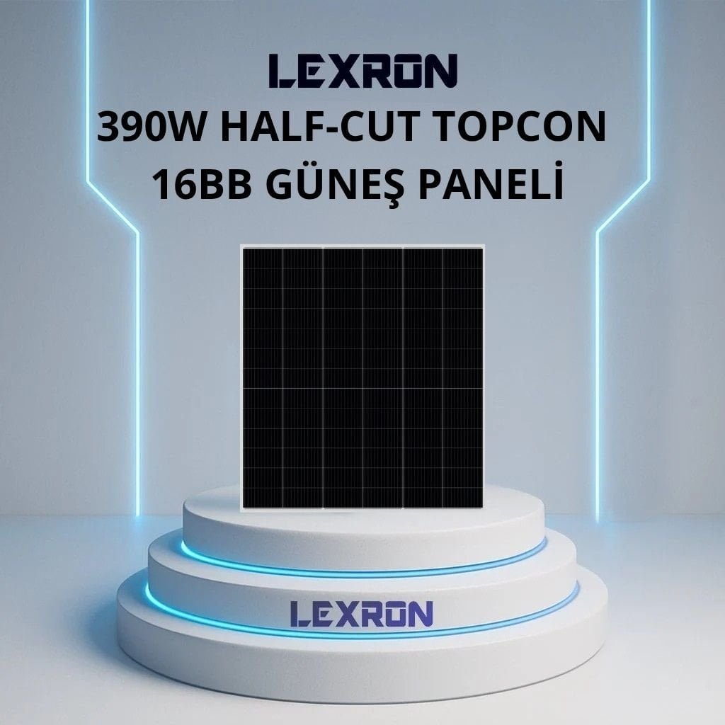 390 W 78 Cell 16BB Half-Cut Topcon Panel