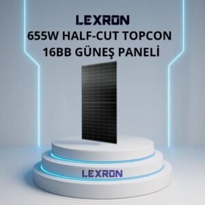 655 W 132 Cell 16 BB Half-Cut Topcon Panel
